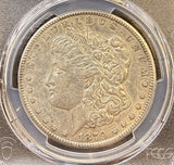 1879-CC Capped Morgan Silver Dollar, AU50 PCGS. (23202)