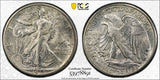 1917-S REV  Walking Liberty Half Dollar, MS61 PCGS GS. (23222)