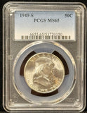 1949-S Franklin Half Dollar, MS65 PCGS. (23224)