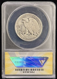1921 Walking Liberty Half Dollar, VG 8 ANACS. (23256)