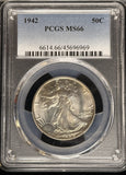 1942 Walking Liberty Half Dollar, MS66 PCGS. (23270)