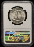 1945 Walking Liberty Half Dollar, MS67 NGC. (23302)