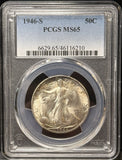 1946-S Walking Liberty Half Dollar, MS65 PCGS. (23410)