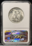 1946-S Walking Liberty Half Dollar, MS65 NGC. (23412)
