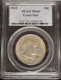 1922 Grant W/Star Commemorative Half Dollar, MS64 PCGS. (23418)