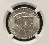 1924 Huguenot Commemorative Half Dollar, MS66 NGC. (23420)