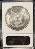 1884-CC Morgan Silver Dollar, MS64 ANACS Soapbox, (23430)
