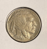 1915-D Buffalo Nickel, Choice AU+, (23448)