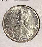 1934-S Walking Liberty Half Dollar, Nice Unc. (23466)