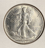 1936-D Walking Liberty Half Dollar, Nice Unc. (23468)