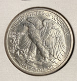 1936-D Walking Liberty Half Dollar, Nice Unc. (23468)