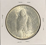 1923-S Peace Silver Dollar, Nice Unc, (23472)