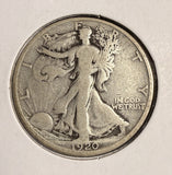 1920-D Walking Liberty Half Dollar, Nicely Circulated. (23474)