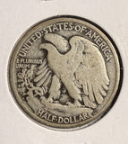 1920-D Walking Liberty Half Dollar, Nicely Circulated. (23474)