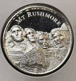 Undated 2oz 999 silver American Landmarks, Mt Rushmore (23510)