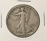 1927-S Walking Liberty Half Dollar, Nicely Circulated. (23622)