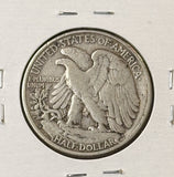 1927-S Walking Liberty Half Dollar, Nicely Circulated. (23622)