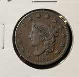 1833 Coronet Large Cent, Nicely Circulated, (23626)