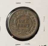 1846 Braided Hair Large Cent, Nicely Circulated, (23634)