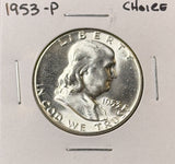 1953 Franklin Half Dollar, Choice Uncirculated. (23676)