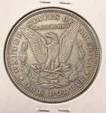 1878-P 7/8TF Strong, Morgan Silver Dollar, Nice AU. (23743)