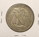 1933-S Walking Liberty Half Dollar, Nicely Circulated (23759)
