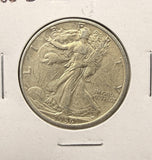 1936-S Walking Liberty Half Dollar, Nicely Circulated (23761)