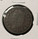 1810 Classic Head Large Cent, Nice Fine (23766)