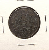1804 Draped Bust Half Cent, Spiked Chin, Nice AU (23768)