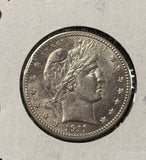 1911-D Barber Quarter, Key Date, Choice Uncirculated. (23786)