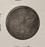 1909-S Barber Quarter, Uncirculated Details. (23788)