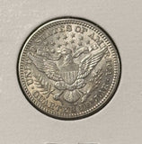 1902-O Barber Quarter, Nice Unc. (23790)