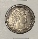 1902-S Barber Quarter, Choice Uncirculated. (23792)