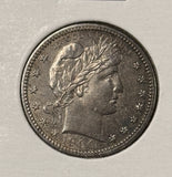 1900 Barber Quarter, Nice Uncirculated Detail. (23798)