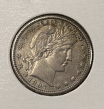 1897-O Barber Quarter, Key Date, Nice Uncirculated. (23800)