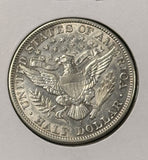 1908-S Barber Half Dollar, Unc Details. (23806)