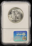 1942-P Walking Liberty Half Dollar, MS66 NGC (23908)