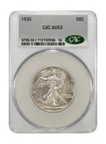 1935-P Walking Liberty Half Dollar, AU53 CACG (23946)