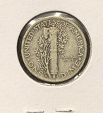 1926-D Mercury Head Dime, Choice VF. (24015)