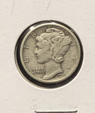 1919-D Mercury Head Dime, VF (24019)