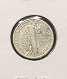 1919-D Mercury Head Dime, XF Details. (24021)