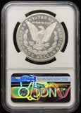 1880-CC Morgan Silver Dollar, MS62PL NGC. (24054)