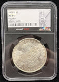 1921-D Morgan Silver Dollar, MS64 NGC VaultBox, (24078)