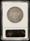 1877-S Seated Liberty Half Dollar, AU Details, ANACS Soapbox. (24138)