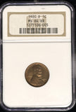 1920-D Lincoln Wheat Cent, MS64RB. NGC.  (24168)