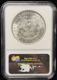 1890-O Morgan Silver Dollar, MS64 NGC. (24196)