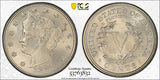 1891 Liberty "V" Nickel, MS64 PCGS GS. (24214)