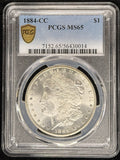 1884-CC Morgan Silver Dollar, MS65 PCGS GS. (24232)