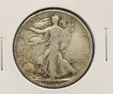 1927-S Walking Liberty Half Dollar, Nicely Circulated, (24335)
