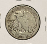 1927-S Walking Liberty Half Dollar, Nicely Circulated, (24335)